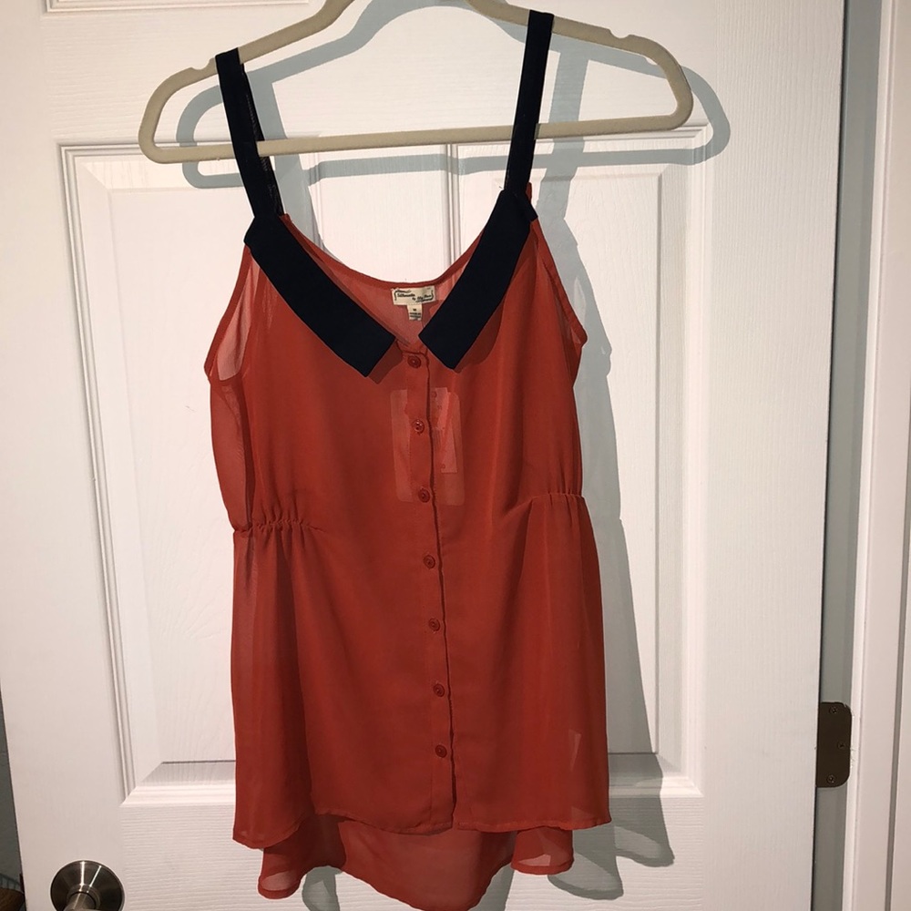 Lily Rose sheer blouse